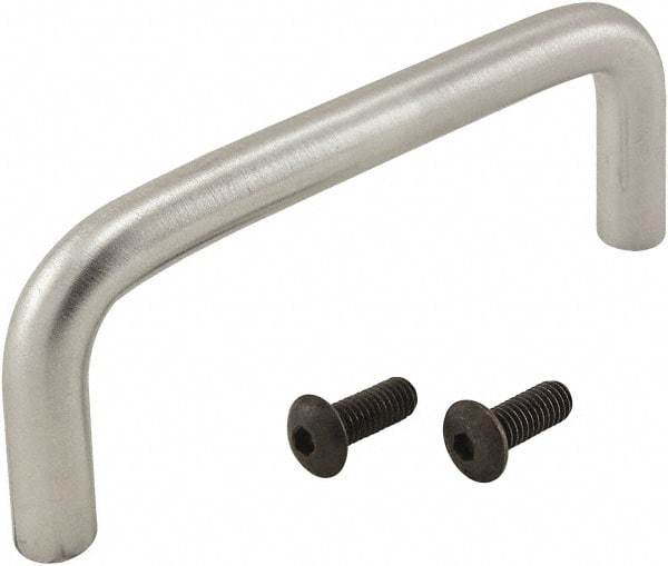 80/20 Inc. - 84" Long x 8" Wide x 31.2" High, Steel Door Handle - No Finish, Steel, 76.2" Center to Center - Exact Tool & Supply