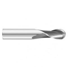 7/32 x 5/8 x 2-1/2 2 Flute Ball Nose  End Mill- Series 3215SD - Exact Tool & Supply