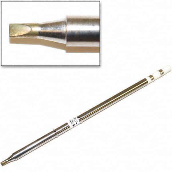 Hakko - Soldering Iron Tips Type: Chisel Tip For Use With: FM-203;FM-204;FM-205;FM-951 & FM-206 Stations - Exact Tool & Supply
