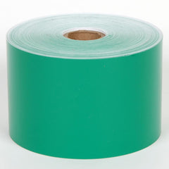 Cobra Systems - Labels, Ribbons & Tapes; Type: Vinyl Tape ; Color: Green ; For Use With: VNM4PRO ; Width (Inch): 3 ; Length (Feet): 150 ; Material: Vinyl - Exact Tool & Supply