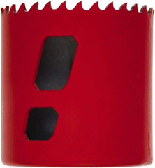 M.K. MORSE - 2-1/4" Diam, 1-15/16" Cutting Depth, Hole Saw - Bi-Metal Saw, Toothed Edge - Exact Tool & Supply