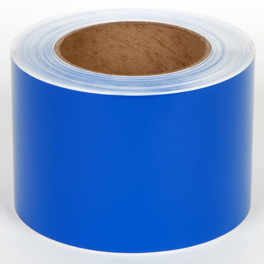 Cobra Systems - Labels, Ribbons & Tapes; Type: Vinyl Tape ; Color: Blue ; For Use With: VNM8 ; Width (Inch): 6 ; Length (Feet): 150 ; Material: Vinyl - Exact Tool & Supply