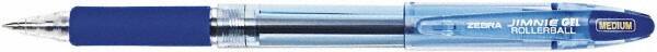 Zebra - Conical Roller Ball Pen - Blue - Exact Tool & Supply