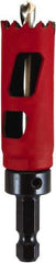 M.K. MORSE - 7/8" Diam, 1-15/16" Cutting Depth, Hole Saw - Bi-Metal Saw, Toothed Edge - Exact Tool & Supply