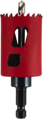 M.K. MORSE - 1-3/4" Diam, 1-15/16" Cutting Depth, Hole Saw - Bi-Metal Saw, Toothed Edge - Exact Tool & Supply