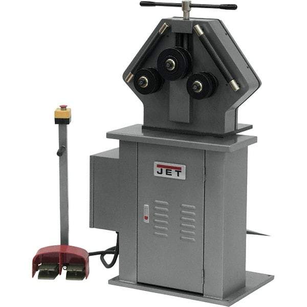 Jet - Pipe Bending Machines Machine Type: Floor Pinch Roller Power Type: Electric - Exact Tool & Supply