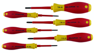 Insulated Torx® Screwdriver Set T8 - T25. 6 Pieces - Exact Tool & Supply