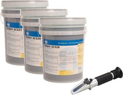 Master Fluid Solutions - Trim SC520, 5 Gal Pail Cutting & Grinding Fluid - Semisynthetic, For CNC Turning, Drilling, Milling, Sawing - Exact Tool & Supply
