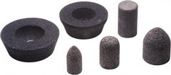 Camel Grinding Wheels - 4" Diam, 2" Overall Thickness, 16 Grit, Type 11 Tool & Cutter Grinding Wheel - Coarse Grade, Aluminum Oxide, Q Hardness, Resinoid Bond, 9,070 RPM - Exact Tool & Supply