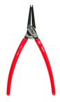 Straight External Retaining Ring Pliers 1.5 - 4" Ring Range .090" Tip Diameter with Soft Grips - Exact Tool & Supply