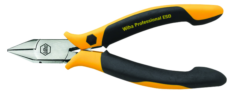ESD PREC TAPERED HEAD FLUSH CUTTERS - Exact Tool & Supply