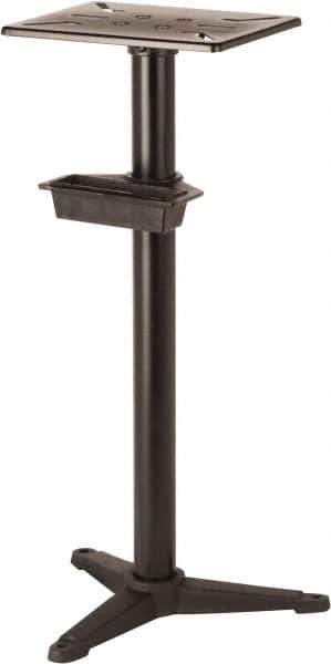Enco - 29-1/2" Long, Grinding Pedestal Stand - Use with 6, 7, 8 & 10" Grinders & Buffers - Exact Tool & Supply