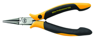 Short Round Nose Pliers; Smooth Jaws ESD Safe Precision - Exact Tool & Supply