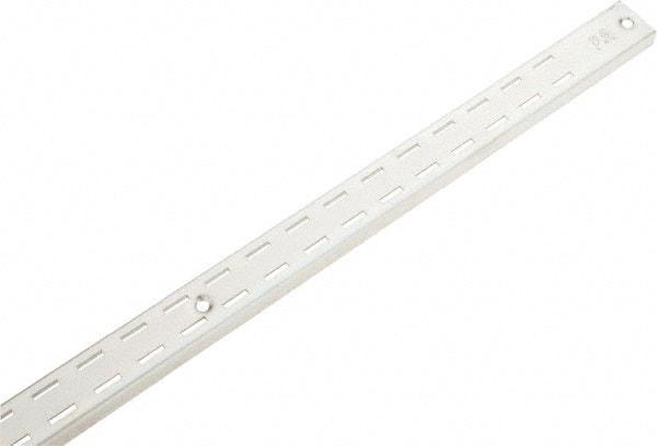 Knape & Vogt - Anachrome Steel Coated Double Slot Standard Bracket - 36" Long - Exact Tool & Supply