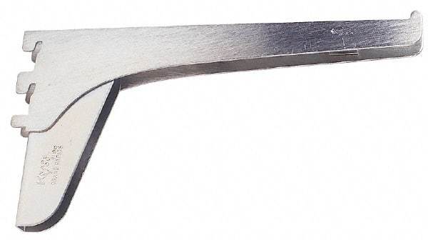 Knape & Vogt - Anachrome Steel Coated Double Bracket - 20" Long - Exact Tool & Supply