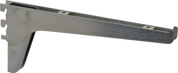 Knape & Vogt - Anachrome Steel Coated Double Bracket - 10" Long - Exact Tool & Supply