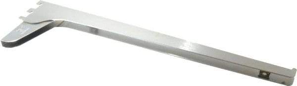 Knape & Vogt - Anachrome Steel Coated Double Bracket - 16" Long - Exact Tool & Supply