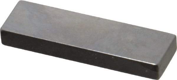 Mitutoyo - 0.141" Rectangular Steel Gage Block - Accuracy Grade 0, Includes Certificate of Inspection - Exact Tool & Supply