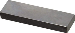 Mitutoyo - 0.141" Rectangular Steel Gage Block - Accuracy Grade 0, Includes Certificate of Inspection - Exact Tool & Supply