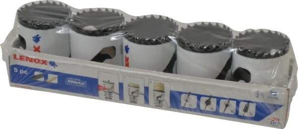 Lenox - 1-1/2" Diam, 1-1/2" Cutting Depth, Hole Saw - Bi-Metal Saw, Toothed Edge - Exact Tool & Supply