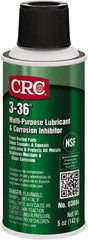 CRC - 6 oz Aerosol Can Lubricant - Clear Blue-Green, -50°F to 250°F, Food Grade - Exact Tool & Supply