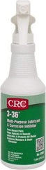 CRC - 16 oz Trigger Spray Bottle Nondrying Film Penetrant/Lubricant - Blue/Green & Clear, -50°F to 250°F, Food Grade - Exact Tool & Supply