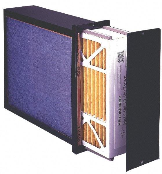 Made in USA - 22" Noml Height x 25" Noml Width x 7" Noml Depth, Air Filter - Cotton/Polyester - Exact Tool & Supply