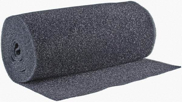 PrecisionAire - 25' Long x 24" Wide x 1/4" Thick Polyurethane Foam Media Air Filter Media Roll - MERV 5, 60 to 80% Arrestance Efficiency, 20 to 30% Particle Capture Efficiency, Use with Any Unit - Exact Tool & Supply