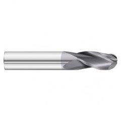 9/64 x 9/16 x 2 3 Flute Ball Nose  End Mill- Series 3300SD - Exact Tool & Supply