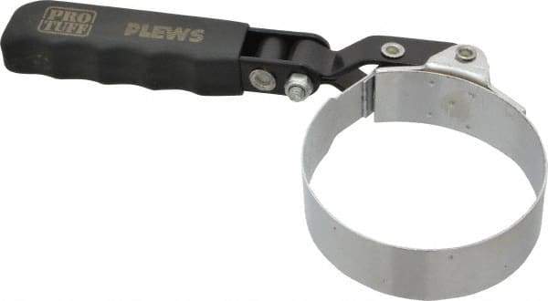 Plews - 2-13/16 to 3-5/32" Diam, Swivel Handle Small Oil Filter Wrench - Steel, For Use with Filters from 2-13/16 to 3-5/32" - Exact Tool & Supply