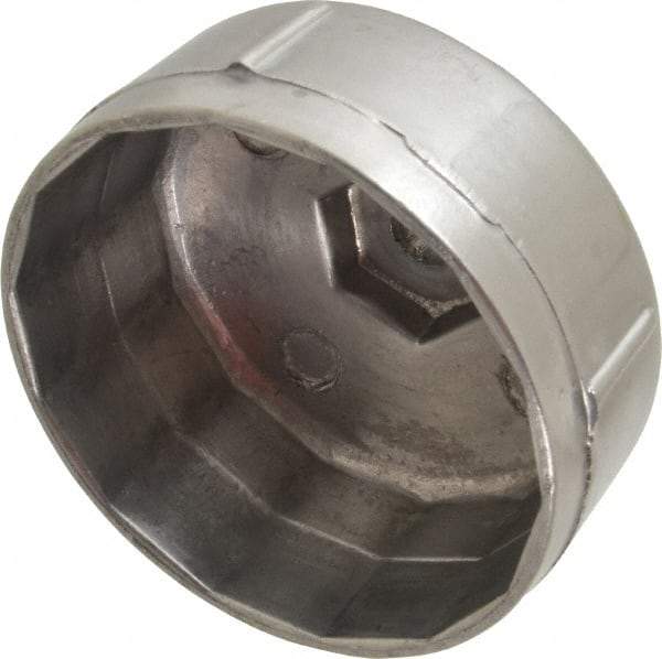 Plews - 2-1/2 to 2-1/2" Diam, Cap Style Mini Oil Filter Wrench - Aluminum, For Use with 2-1/2" Filters - Exact Tool & Supply
