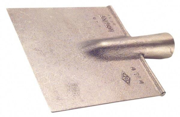 Ampco - Stiff Bronze 1-Edge Scraper - 6" Blade Width x 6" Blade Length, Aluminum Handle - Exact Tool & Supply