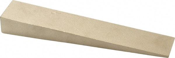 Ampco - 8" OAL Nonsparking Flange Wedge - 1-1/2" Wide x 1" High - Exact Tool & Supply