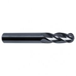 8mm Dia. - 63mm OAL - 30 Helix Firex CBD Ball Nose EM - 4 FL - Exact Tool & Supply