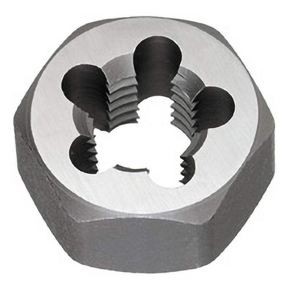 Titan USA - Hex Rethreading Dies; Thread Size: M18x1.50 ; Hex Size (Inch): 1-7/16 ; Material: Carbon Steel ; Thread Direction: Right Hand ; Thread Standard: Metric Fine ; Series/List: 796 - Exact Tool & Supply