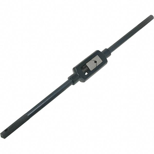 Vermont Tap & Die - 3/8 to 1-1/4" Tap Capacity, Straight Handle Tap Wrench - 40" Overall Length - Exact Tool & Supply