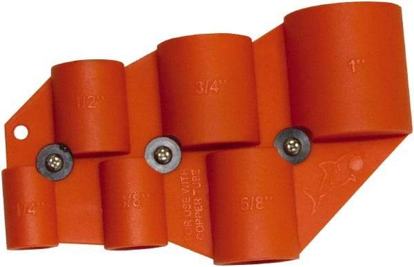 SharkBite - 1/4" x 3/8" x 1/2" x 5/8" x 3/4" x 1 Tube OD, Hose Crimping Removal Tool - 200 Max psi, Brass Hose - Exact Tool & Supply
