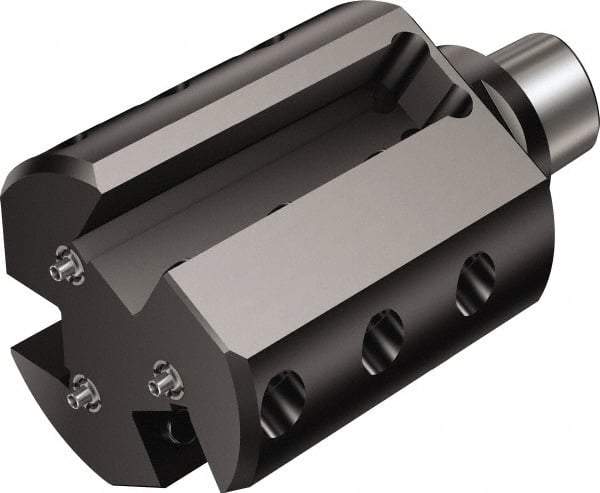Sandvik Coromant - Mini Turret - 125mm Projection, 20 x 20, C6 Series, Through Coolant - Exact Tool & Supply