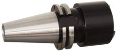Kennametal - DV40 Taper, 1.5748" Inside Hole Diam, 4.3307" Projection, Whistle Notch Adapter - Through Coolant - Exact Tool & Supply