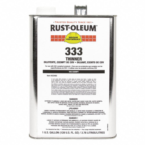 1 Gallon Thinner - Exempt Solvent - Exact Tool & Supply