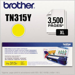 Brother - Yellow Toner Cartridge - Use with Brother HL-4150CDN, 4570CDW, 4570CDWT, MFC-9460CDN, 9560CDW, 9970CDW - Exact Tool & Supply