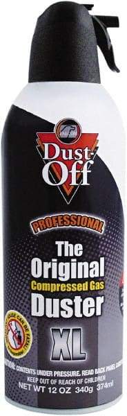 Dust-Off - Black & White Duster - Use with Computer - Exact Tool & Supply