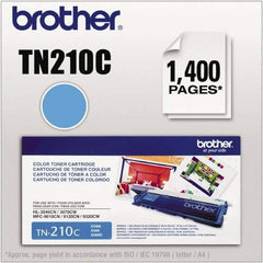 Brother - Cyan Toner Cartridge - Use with Brother HL-3040CN, 3045CN, 3070CW, 3075CW, MFC-9010CN, 9120CN, 9125CN, 9320CW, 9325CW - Exact Tool & Supply