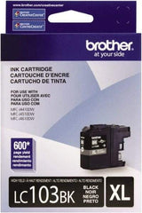 Brother - Black Ink Cartridge - Use with Brother DCP-J152W, MFC-J245, J285DW, J4310DW, J4410DW, J450DW, J4510DW, J4610DW, J470DW, J4710DW, J475DW, J650DW, J6520DW, J6720DW, J6920DW, J870DW, J875DW - Exact Tool & Supply