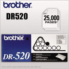 Brother - Black Drum Unit - Use with Office & Home Furniture - Exact Tool & Supply