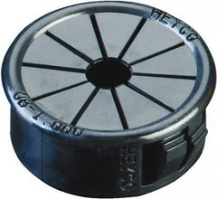 Caplugs - Nylon Universal Bushing for 0.437" Conduit - For Use with Cables, Hose, Shafts & Tubing - Exact Tool & Supply