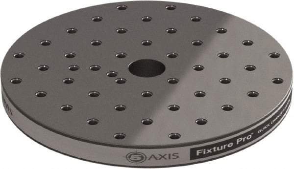 Jergens - 400mm Long x 400mm Wide x 35mm High Steel Fixture Plate - 35mm Plate Thickness - Exact Tool & Supply