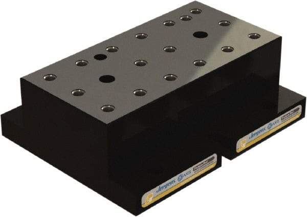 Jergens - Vise Riser - Steel, 150mm Long, 300mm Wide, 100mm High - Exact Tool & Supply