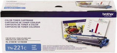 Brother - Cyan Toner Cartridge - Use with Brother HL-310CW, 3170CW, 3180CDW, MFC-9130CW, 9330CDW, 9340CW - Exact Tool & Supply