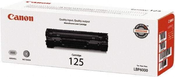 Canon - Black Toner Cartridge - Use with Canon imageCLASS LBP6000 - Exact Tool & Supply